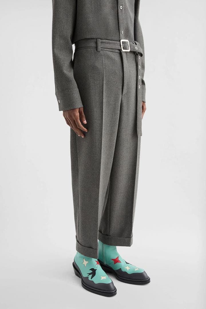 新品タグ付 25AW JIL SANDER Trouser 111 Wool
