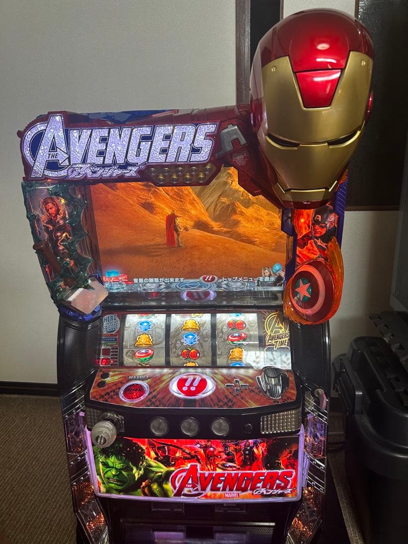 アベンジャーズパチスロ実機にゅーばら