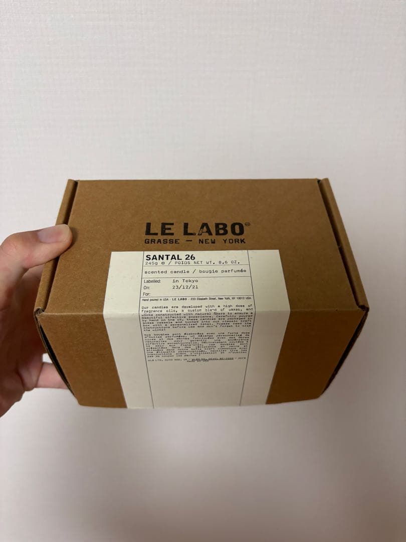 LE LABO SANTAL 26 キャンドル