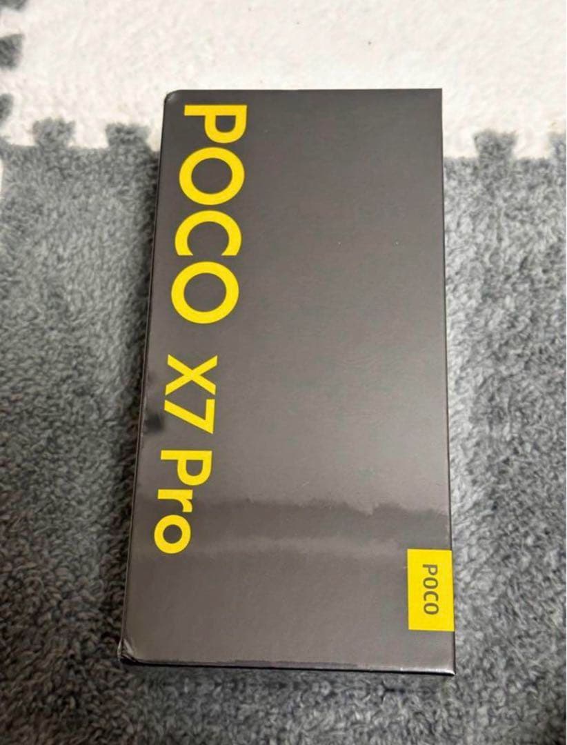 POCO X7 Pro ブラック 12GB RAM 512GB ROM