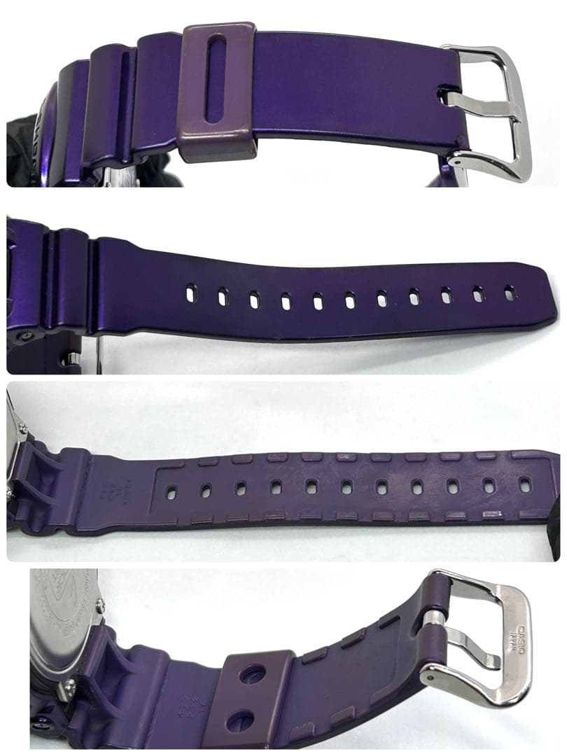 稼働品 G-SHOCK クレイジーカラーズ ソーラー 腕時計 メンズ パープル