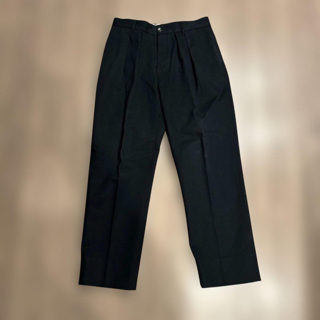 お*ち様 NEAT USA製 ブラック トラウザー 34