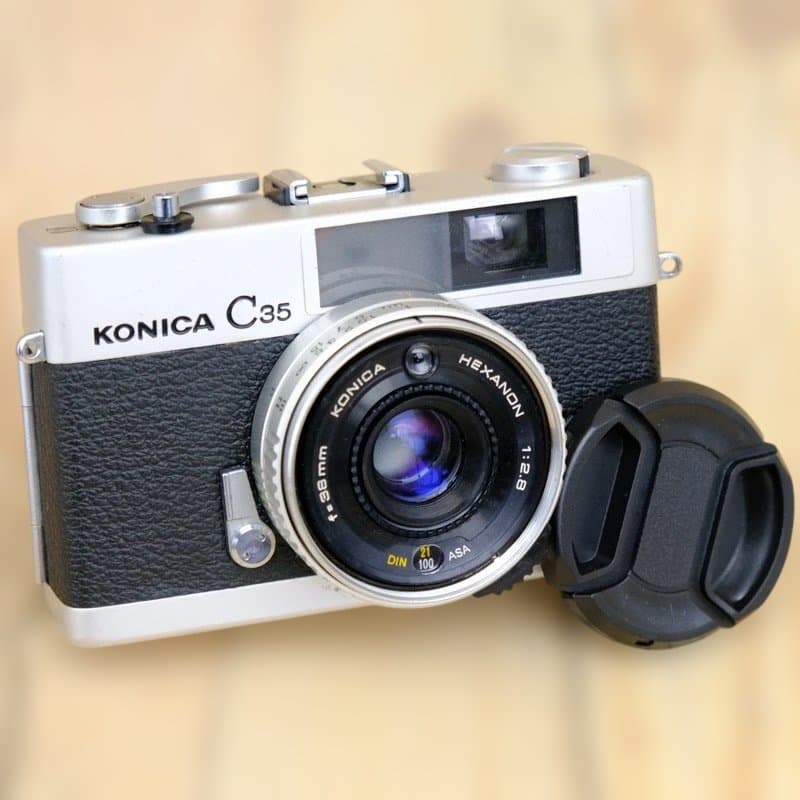 【整備品】KONICA C35 Flash matic コニカ　C35仕様