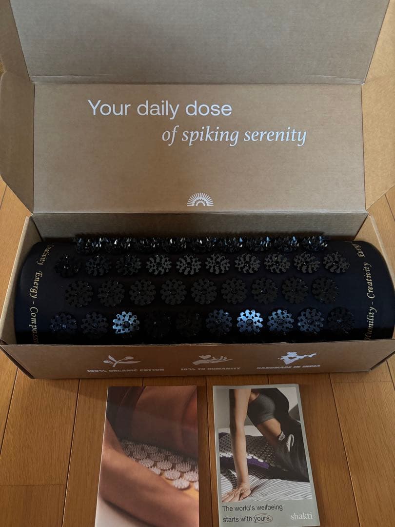 【新品】【正規品】シャクティマット（黒）枕のみ Shakti Mat 枕 黒