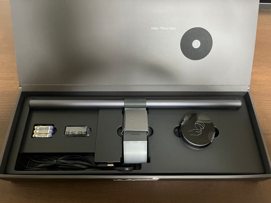 未使用品】BenQ ScreenBar Halo リモコンフィルム付