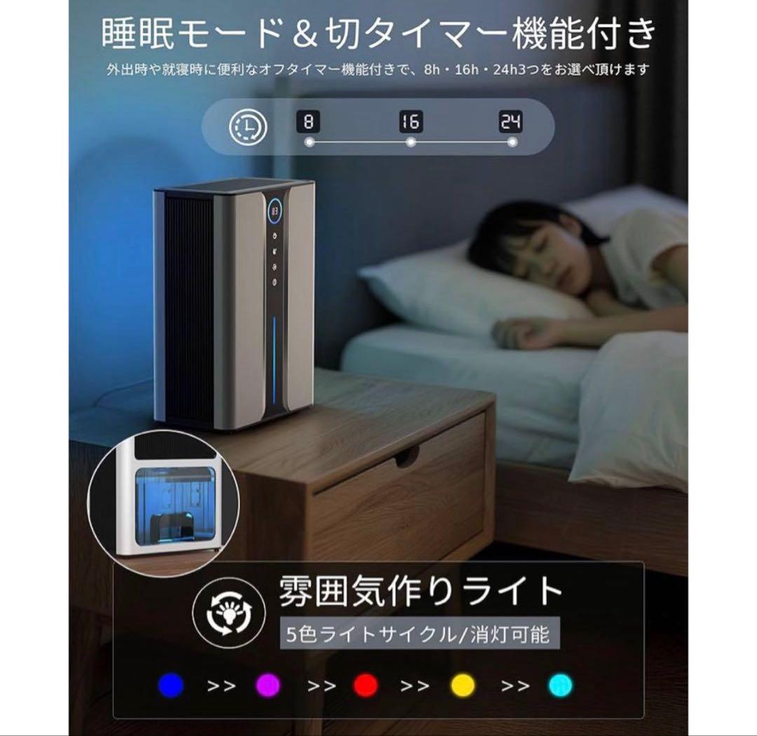 除湿機 ハイブリッド式 2025年最新2L/日強力除湿 大容量3L 20-28畳