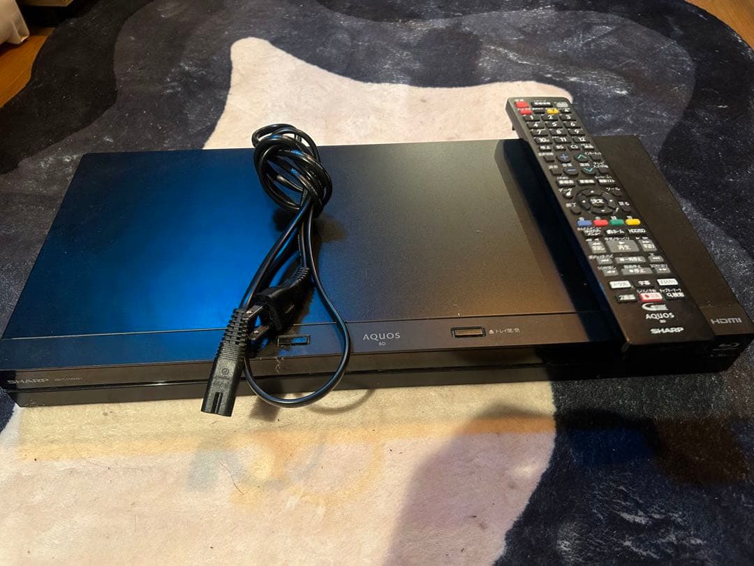 ミルキー　シャープ　ブルーレイレコーダー　2TB 2019年