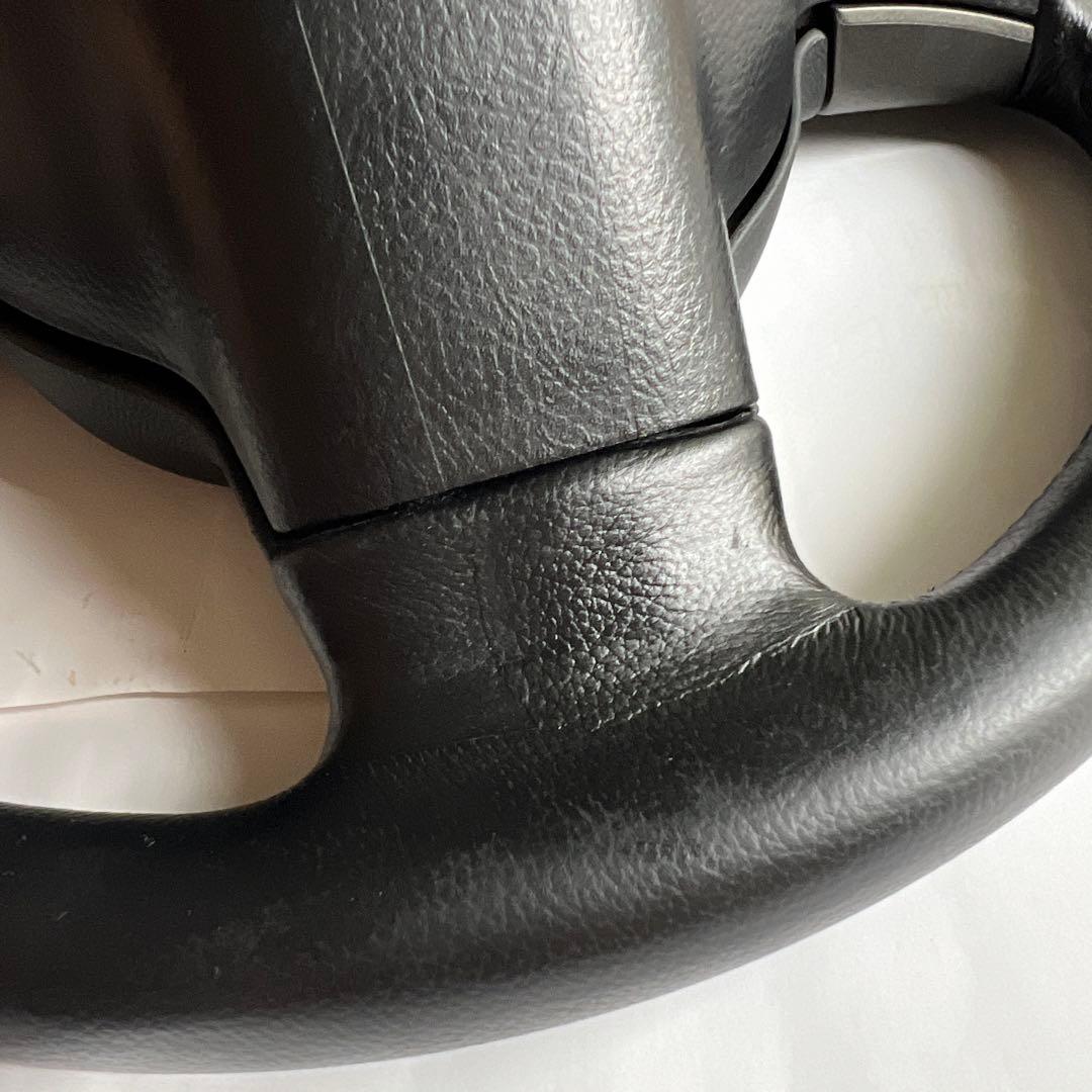 美品 本革 momo ステアリング モモステ