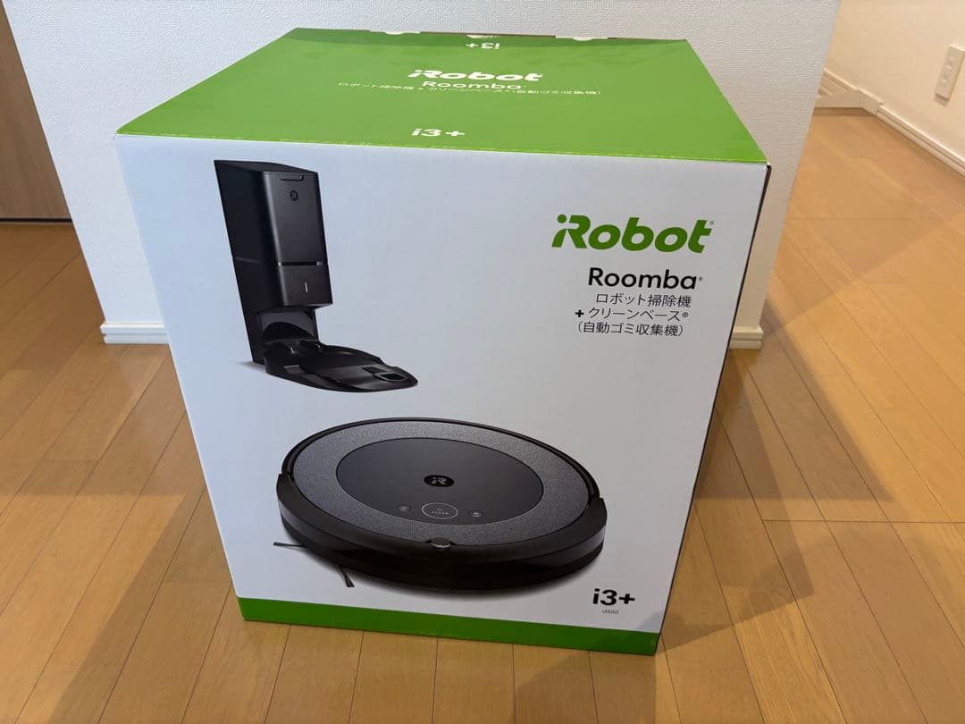 iRobot Roomba i3+ ルンバ 新品純正バッテリー付き