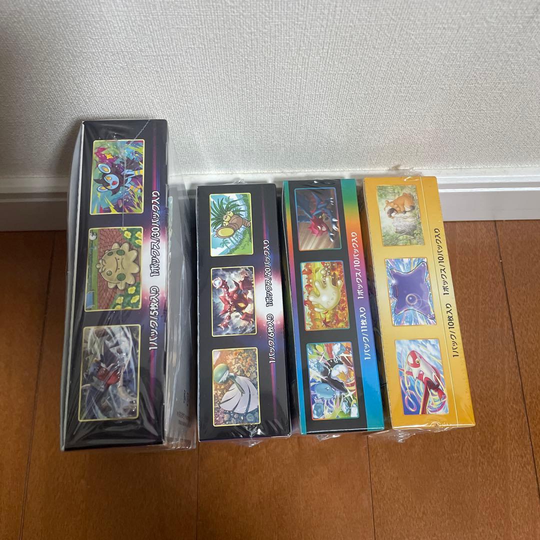 ポケモンカード　シュリンク付き　ボックスまとめ売り