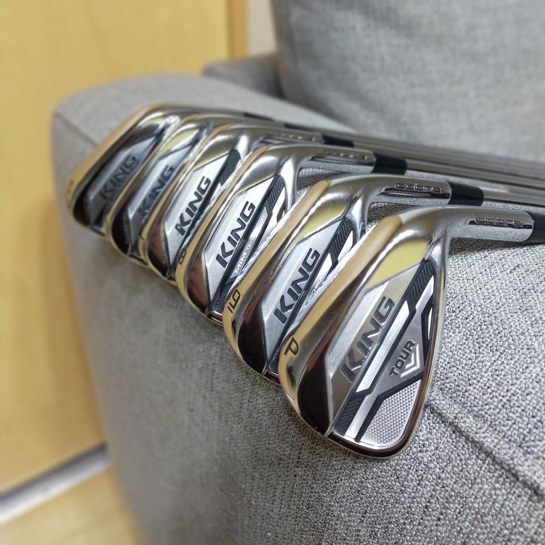【美品】KING MIM　5〜P　アイアンセット KBS S-TAPER120