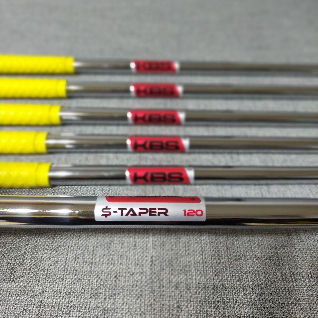 【美品】KING MIM　5〜P　アイアンセット KBS S-TAPER120
