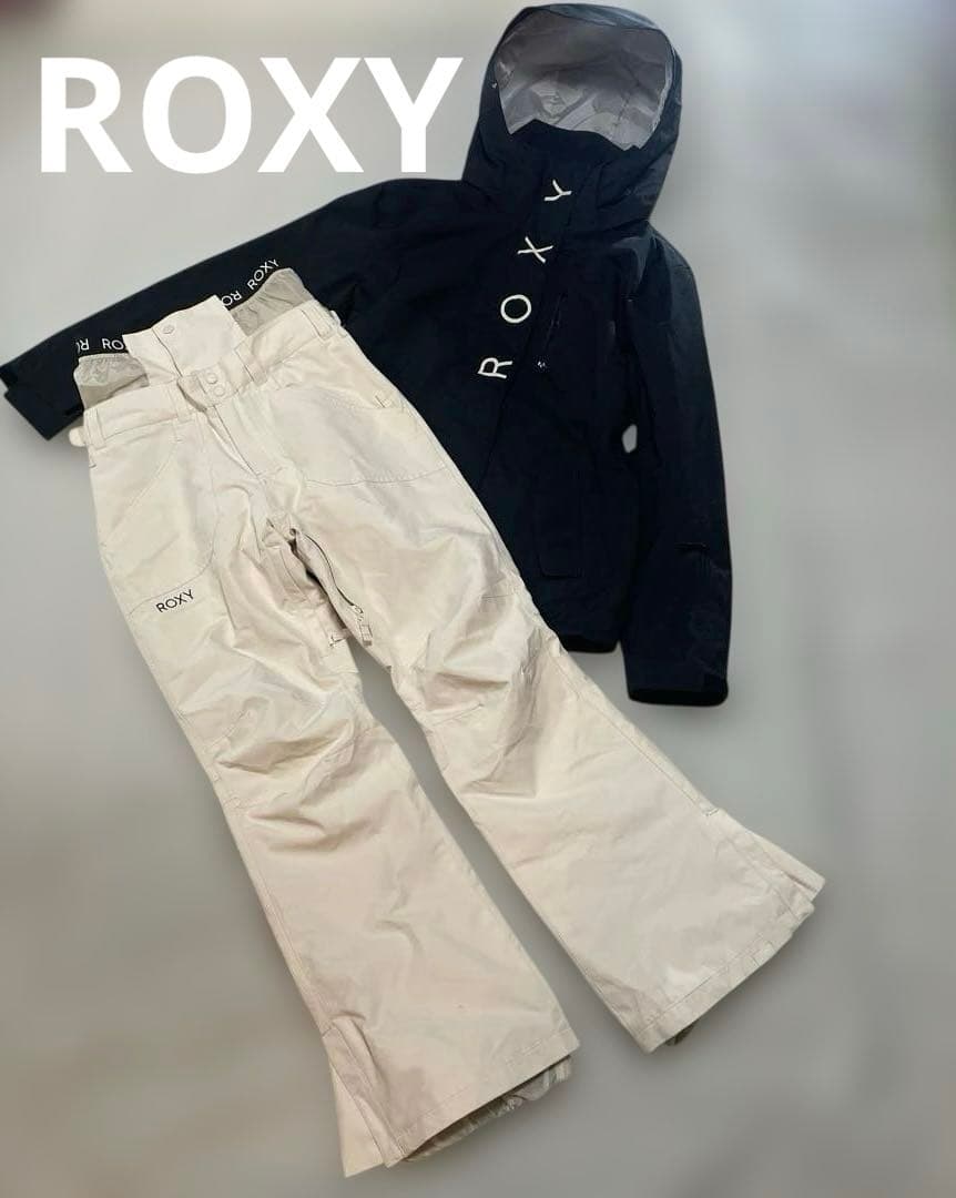 一回使用　レディースROXY スノーボードウェアセット 女性用S〜M