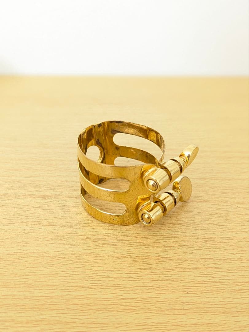 B♭クラリネット ウッドストーン リガチャー ゴールド