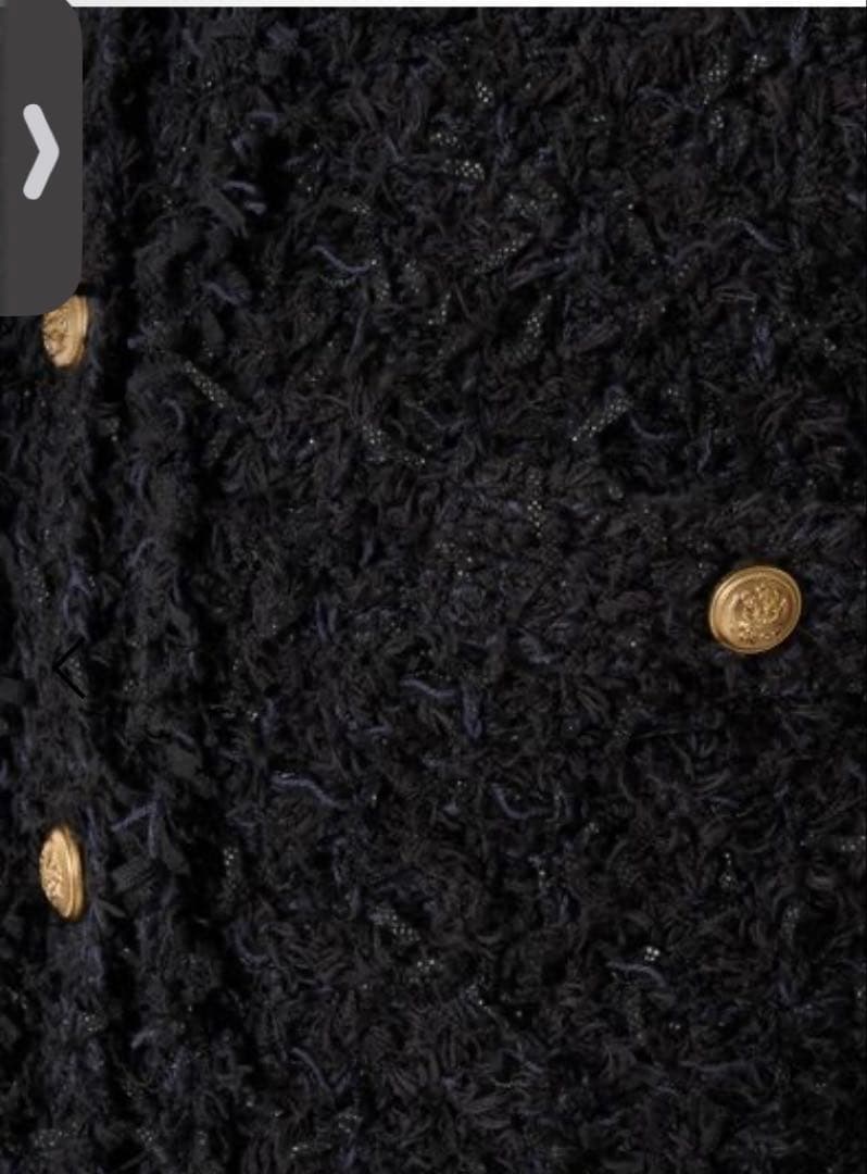 美品⭐︎ツイードニットジャケット BABYLONE バビロン⭐︎定価29,700円