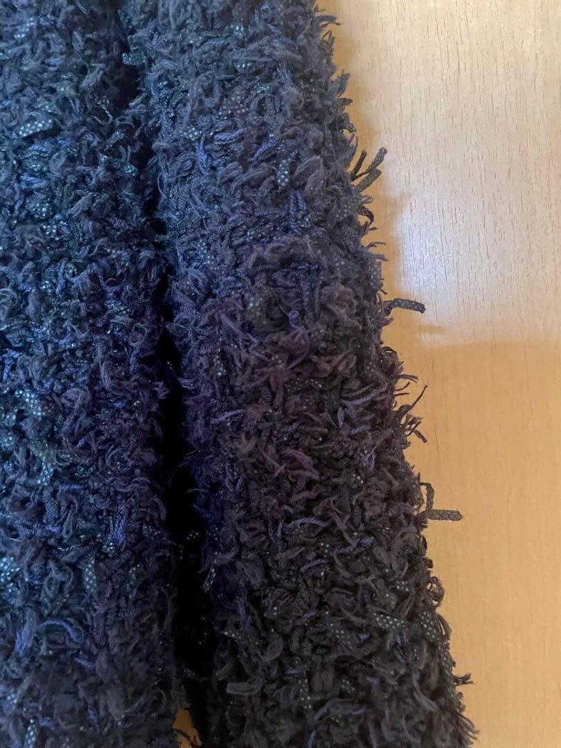 美品⭐︎ツイードニットジャケット BABYLONE バビロン⭐︎定価29,700円