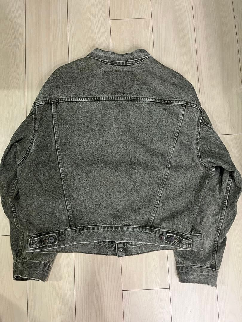 Levi's ブラック デニムジャケット 70598 先染め アメリカ製