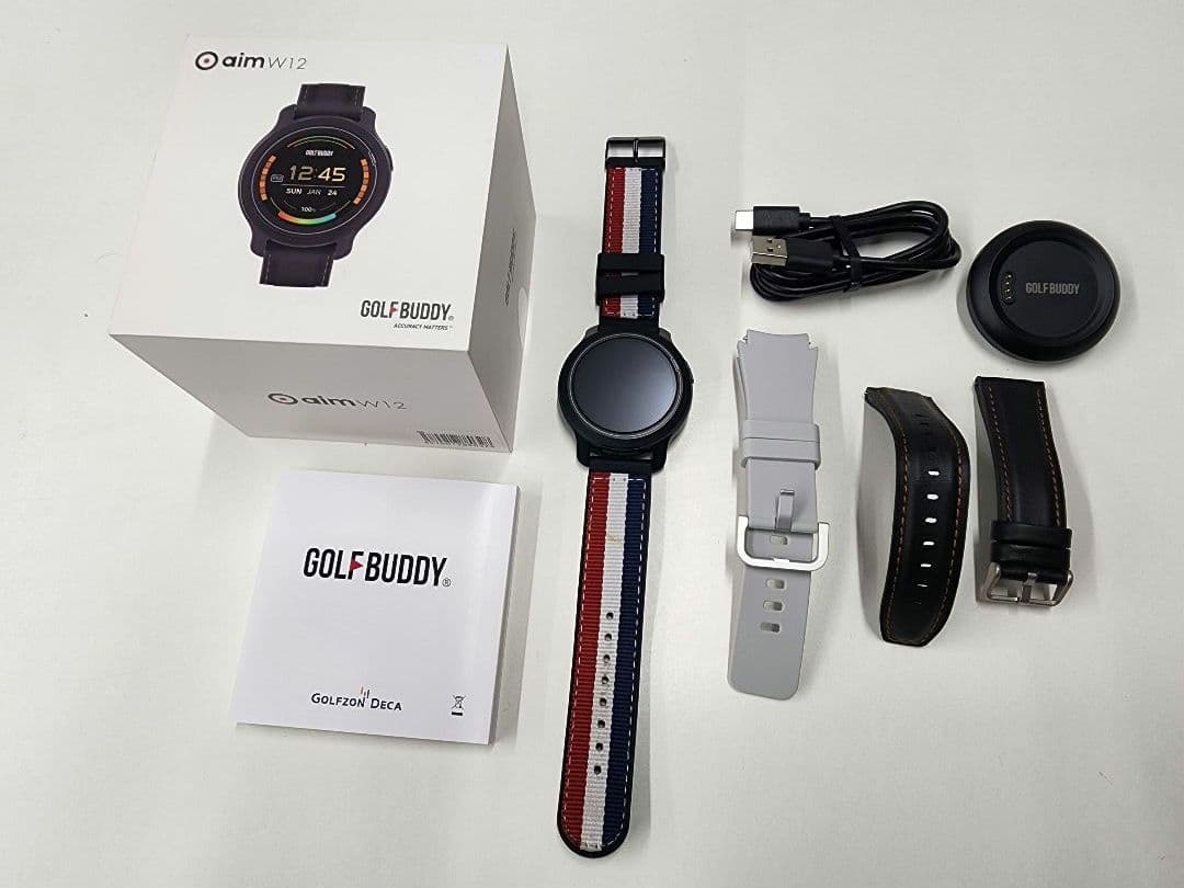 【Nori3】Golf Buddy aim w12 ゴルフ用GPSウォッチ