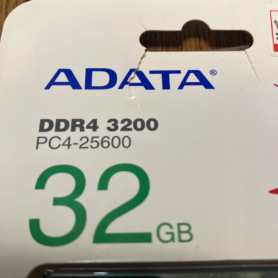 【新品・未使用】ADATA DDR4 3200 32GB（PC4-25600）