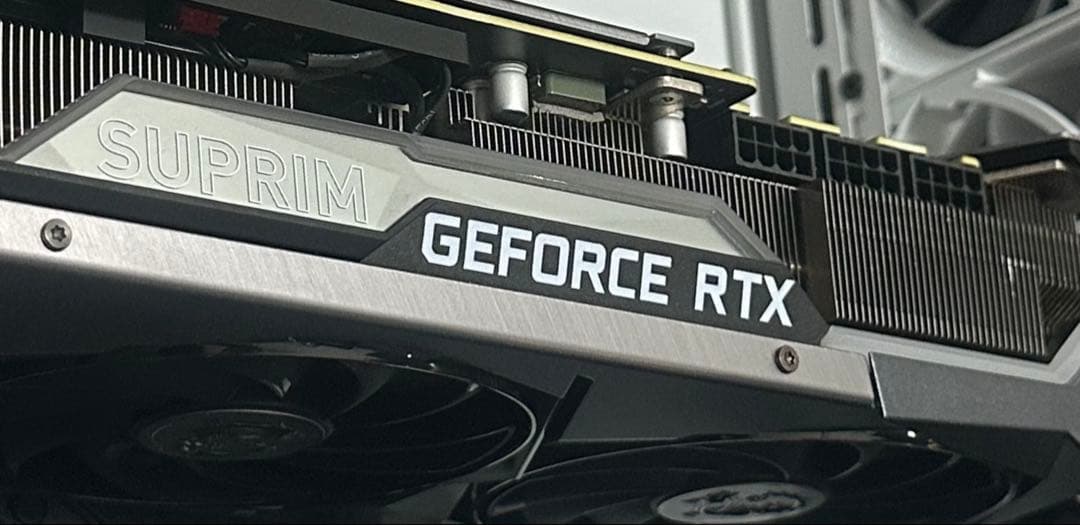 MSI RTX3090 SUPRIM X 24G 動作品