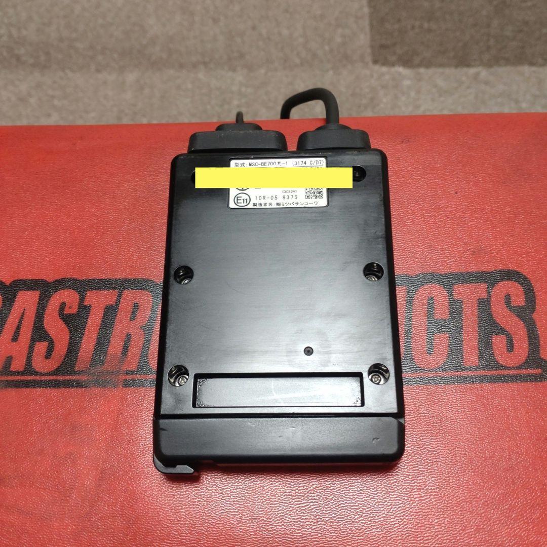 バイク用　ETC　車載器　ミツバ　BE700S 　【1098】