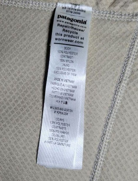 パタゴニア　レトロXベスト　Sサイズ　ベージュxネイビー