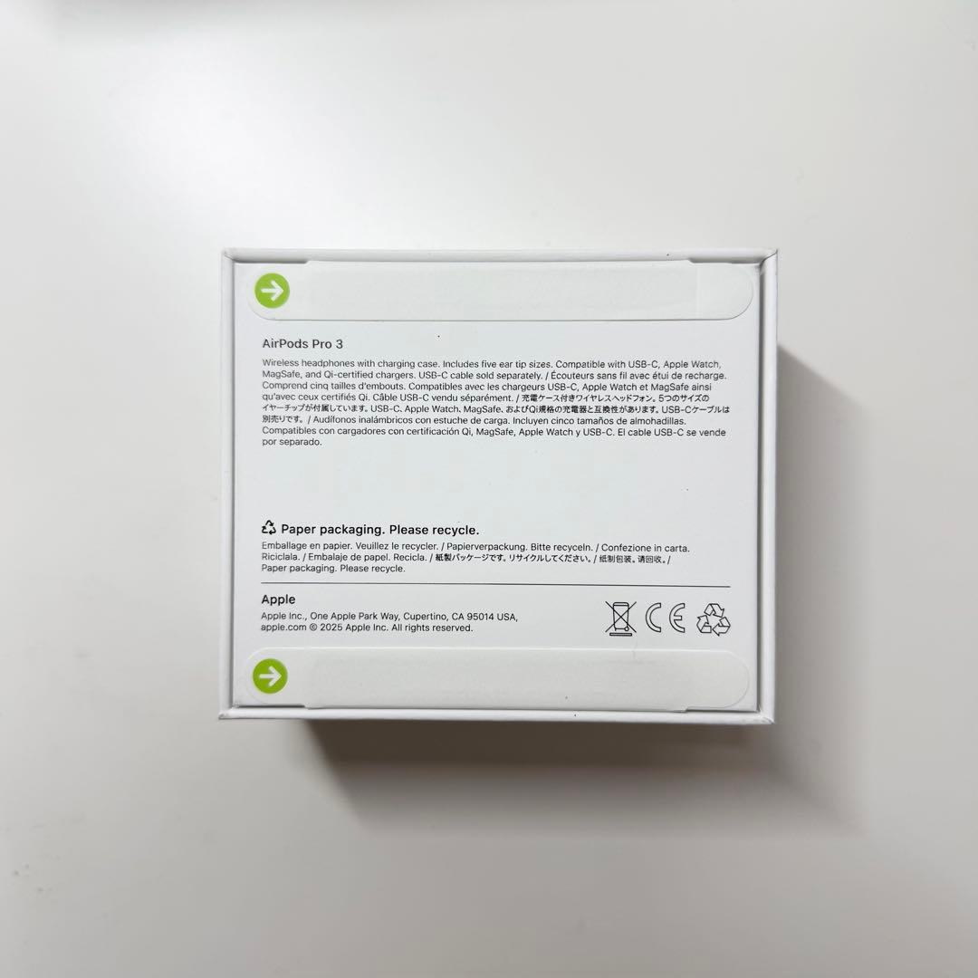 【新品未開封】 Apple AirPods Pro 3 本体