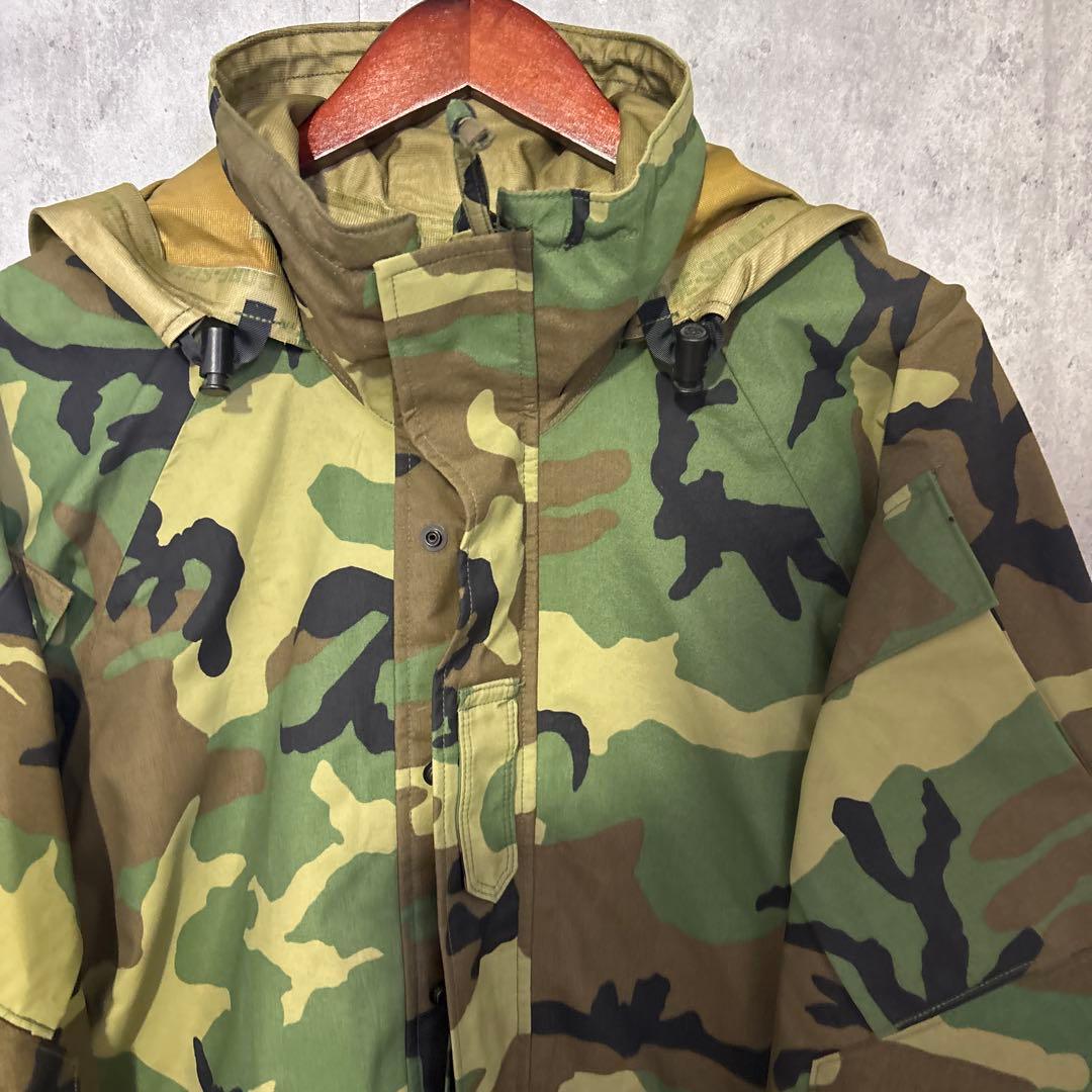 【希少！美品】米軍実物ECWCS GEN1 ゴアテックスパーカー M/SHORT