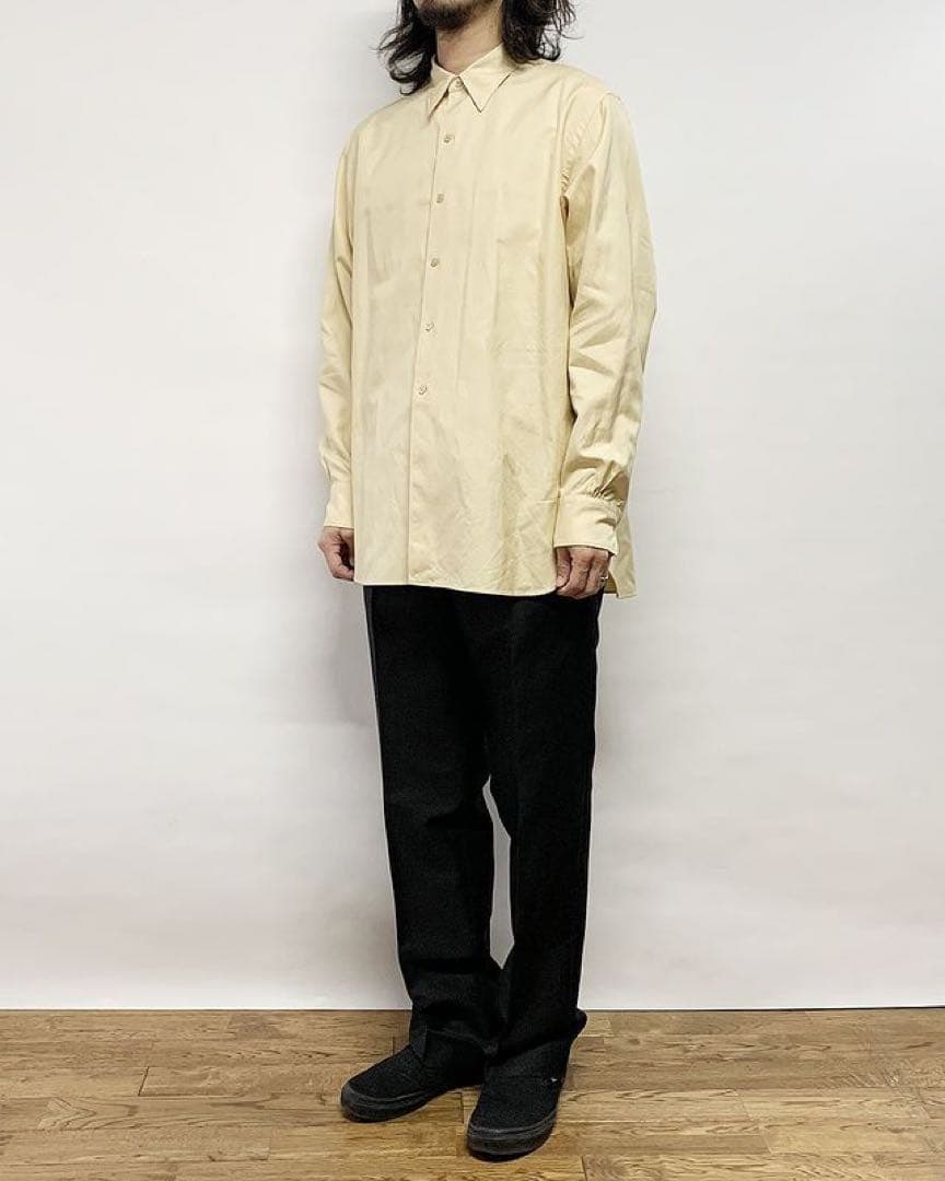 AURALEE シルクリネン ドビースラックス