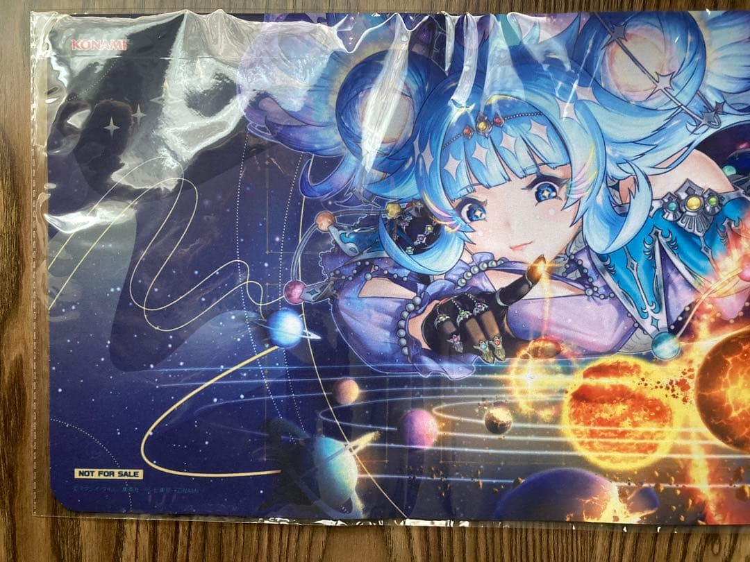 遊戯王ラッシュデュエル★コスモス姫のお戯れプレイマット★未開封/遊戯王の日景品