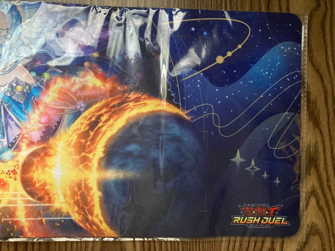 遊戯王ラッシュデュエル★コスモス姫のお戯れプレイマット★未開封/遊戯王の日景品