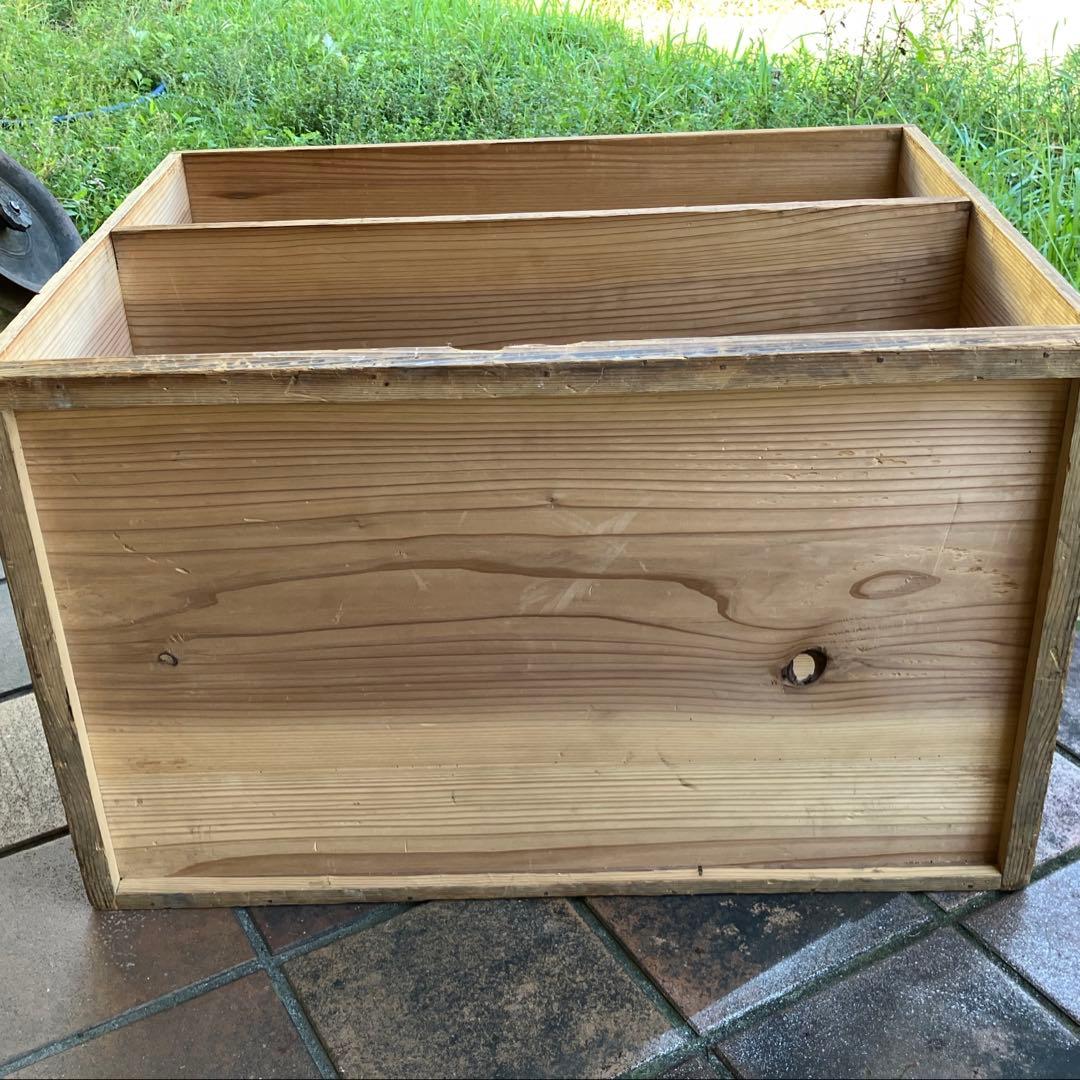 古い家具 和箪笥 木製タンス 時代物 2段引き出し 古民家 昭和レトロ