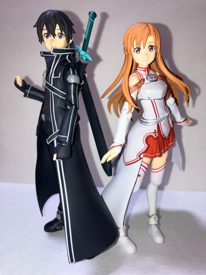 SAO（ソードアート・オンライン）キリト、アスナ figma