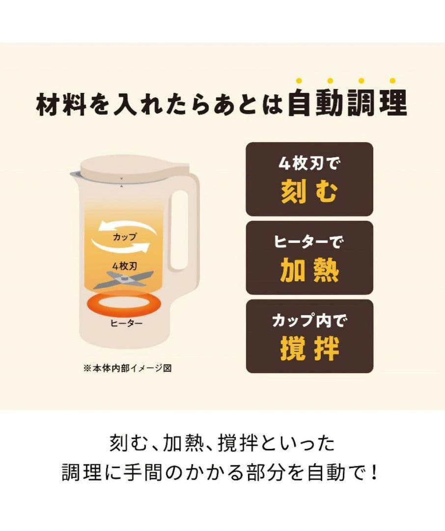 【新品未開封】 レコルト 自動調理ポット RSY-2 クリームホワイト