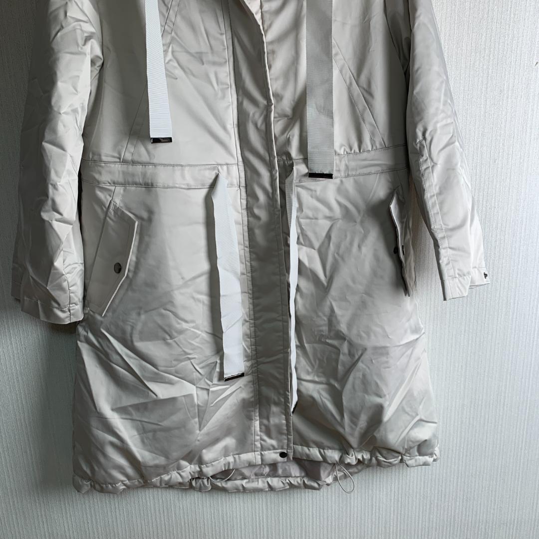 ピンキーアンドダイアン ★ 中綿オーバーフーディコート ベージュ