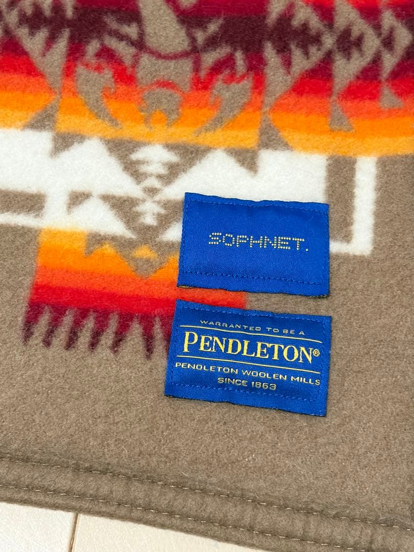 貴重 PENDLETON × SOPHNET. バージンウールブランケット