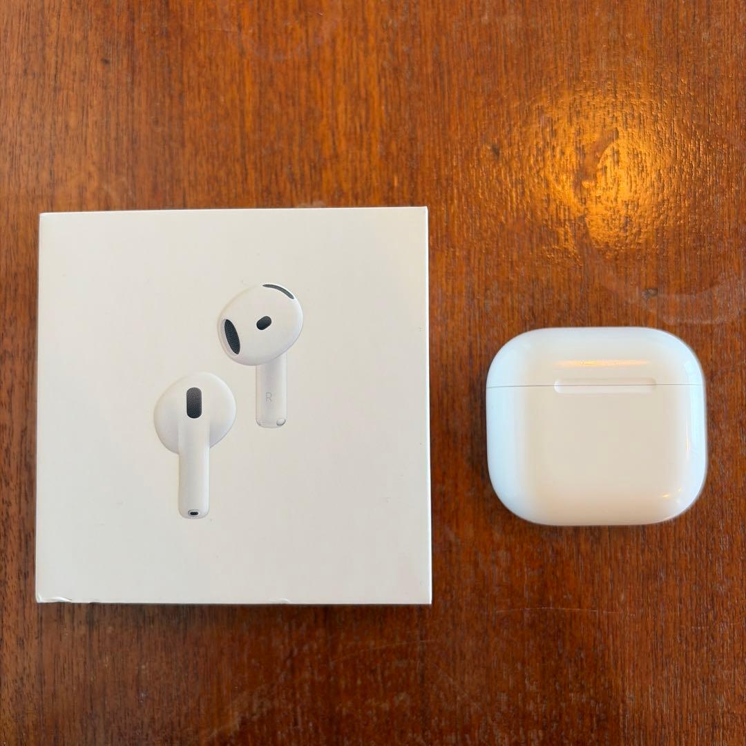 【美品】AirPods4 ANC 本体 正規品 ノイズキャンセル対応モデル
