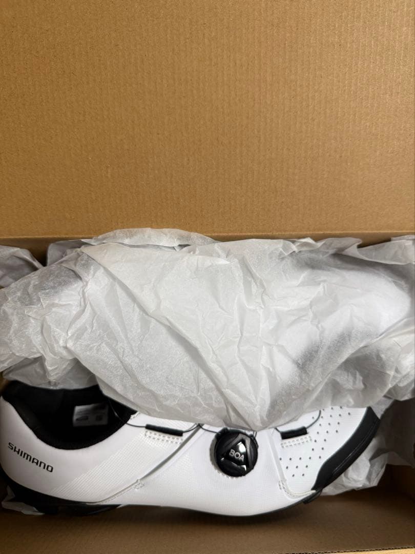 【未使用】SHIMANO ビンディングシューズ SH-XC300 ホワイト 44