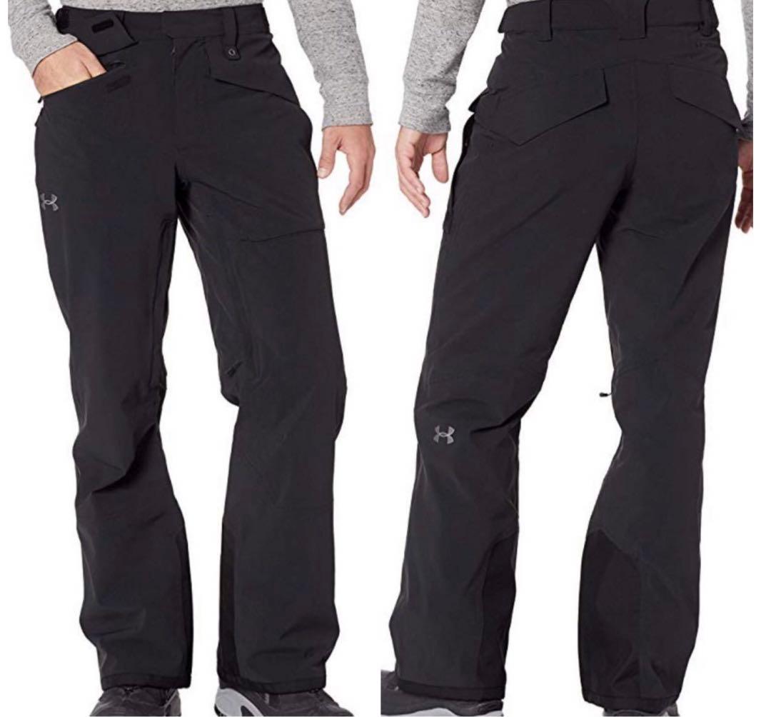 ⚠️アンダーアーマー　スノーパンツブラック　サイズMD新古品