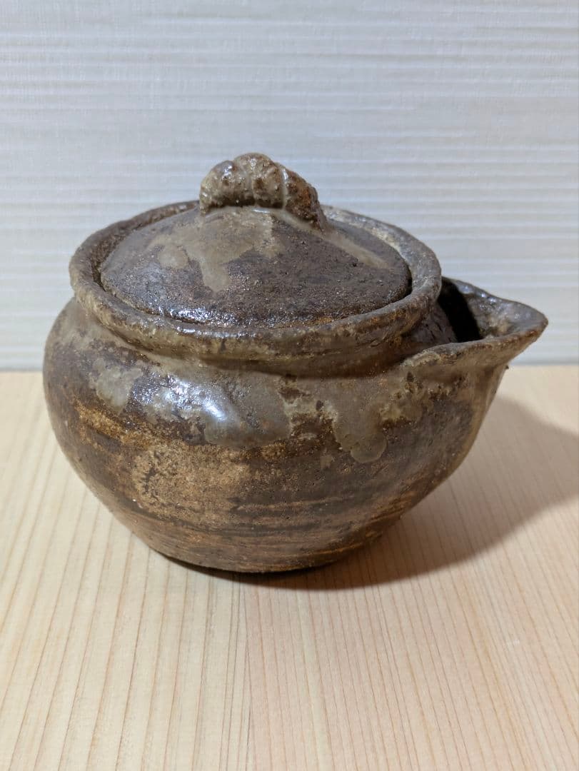 備前焼　宝瓶　煎茶道具