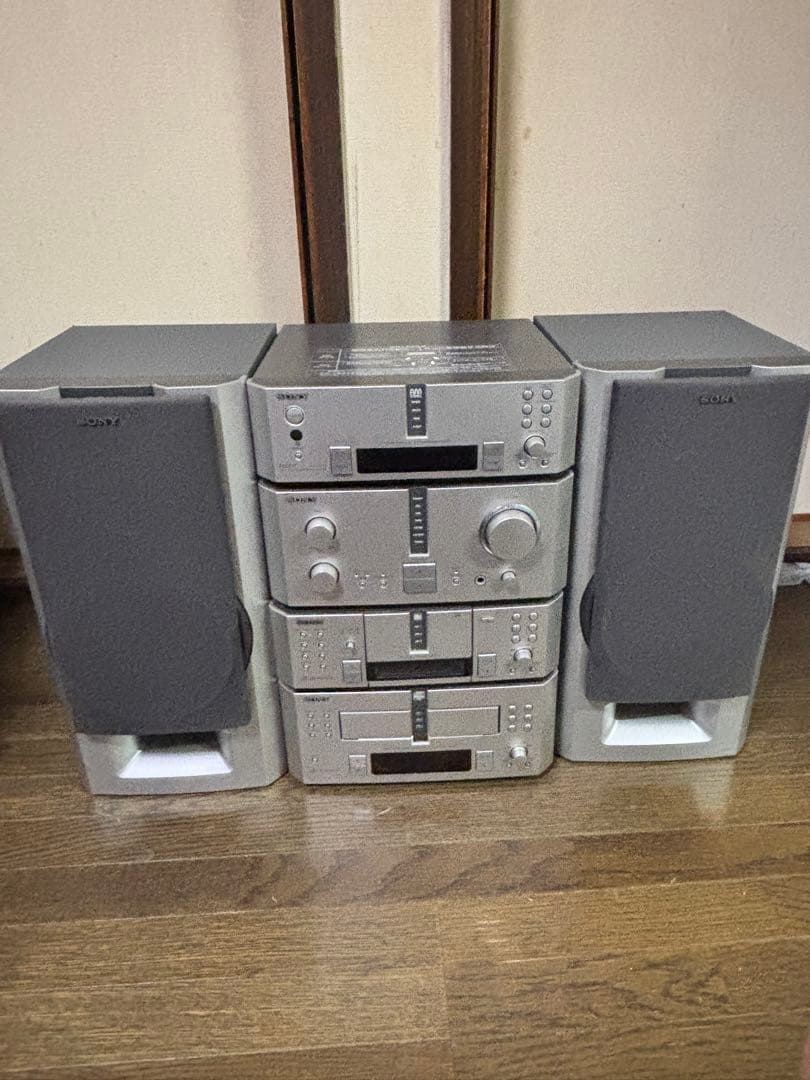 CD/MDチェンジャー システムコンポ ST-MS717 Sony