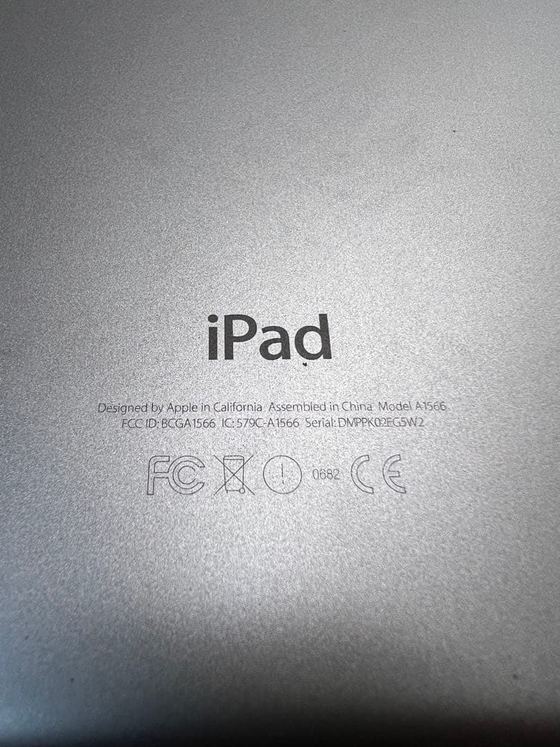 iPad本体 Apple iPad Air 2 128GB Wi-Fi MGTY2J/A