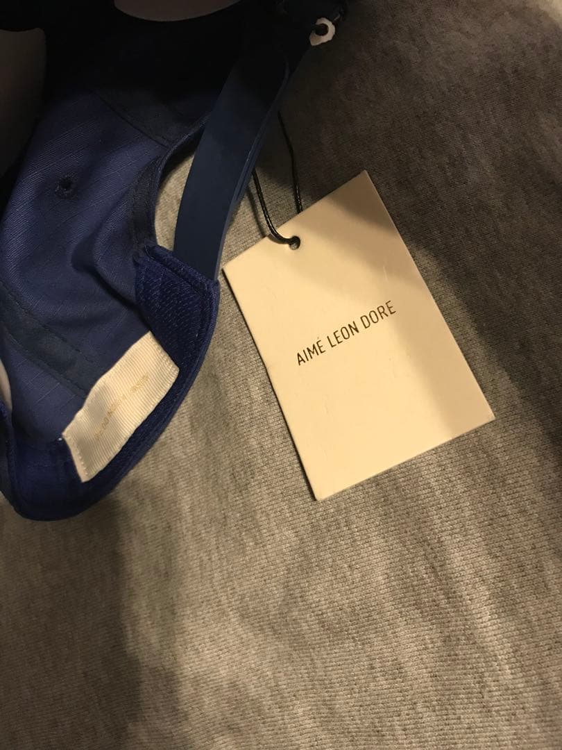 AIME LEON DORE ネイビーキャップ