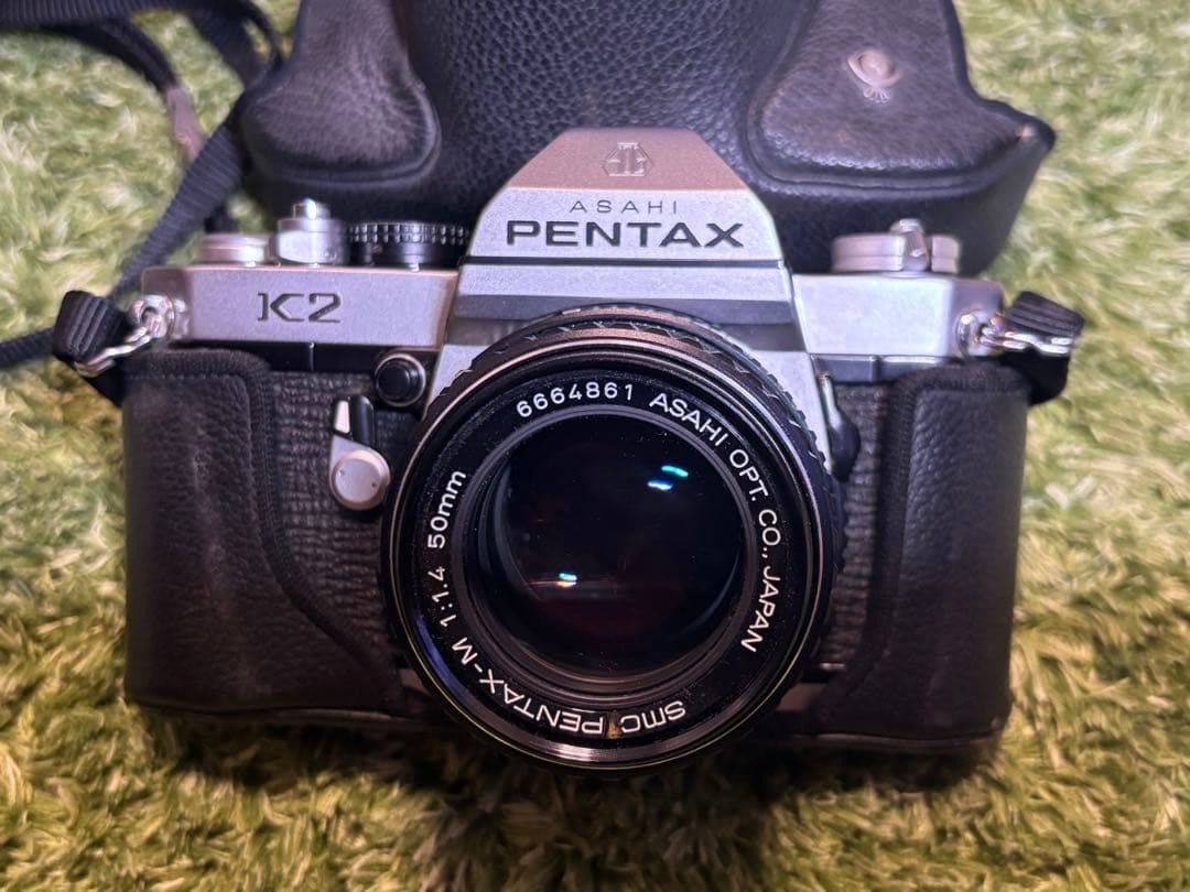 ASAHI PENTAX K2 フィルムカメラ 一眼レフカメラ50mmレンズ付き