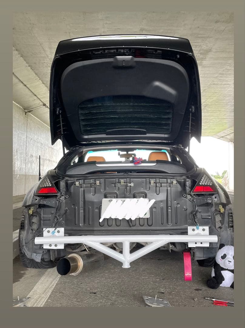 Z33 リア　ジャッキアップバー　bash bar