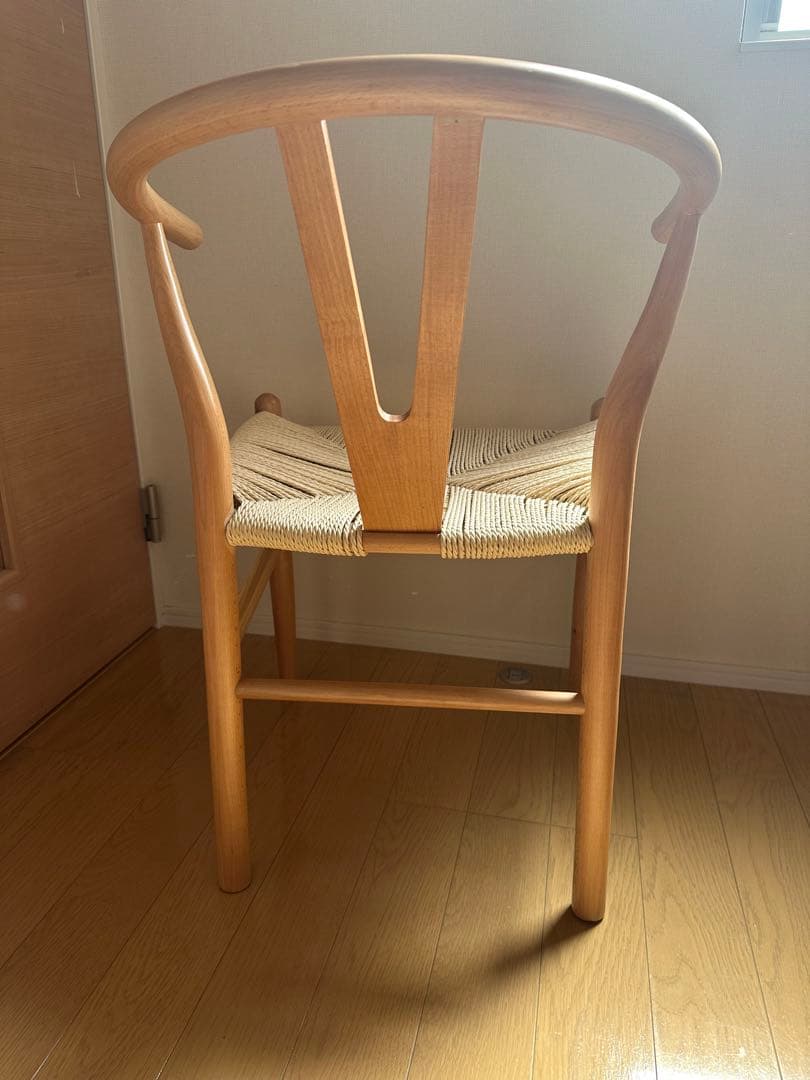 ナチュラルウィッカー Yチェア風ダイニングチェア