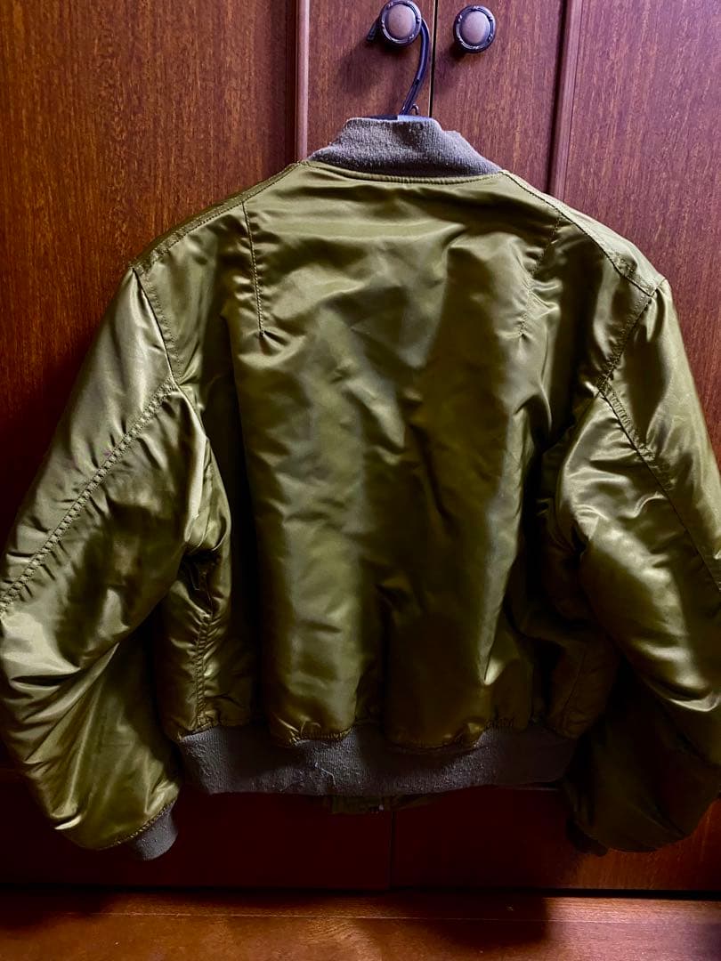 アルファ　MA-1 USA製 ALPHA ヴィンテージ　XL 82790 当時物