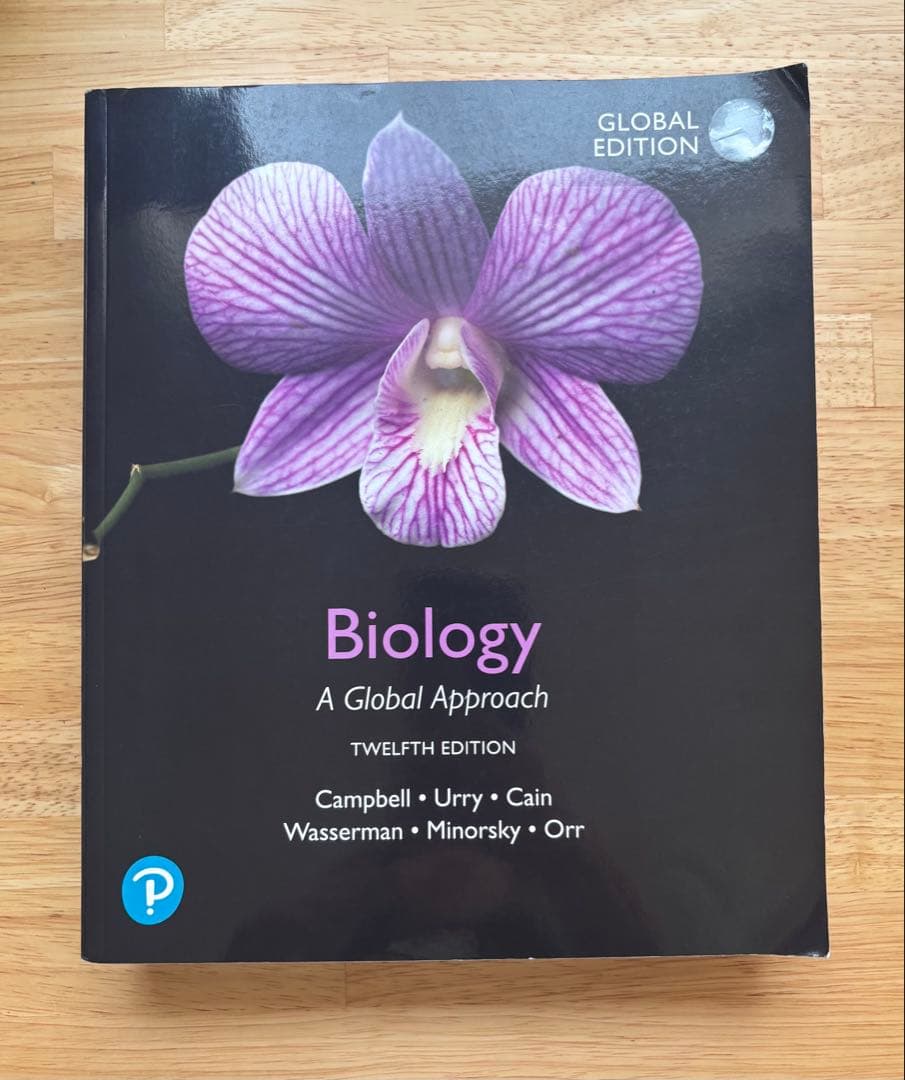 洋書 Biology: A Global Approach, 12th edition
