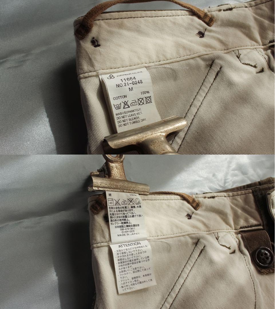 美品 極太 M51 Jhonbull製 ミリタリーカーゴパンツワイド 米軍 復刻
