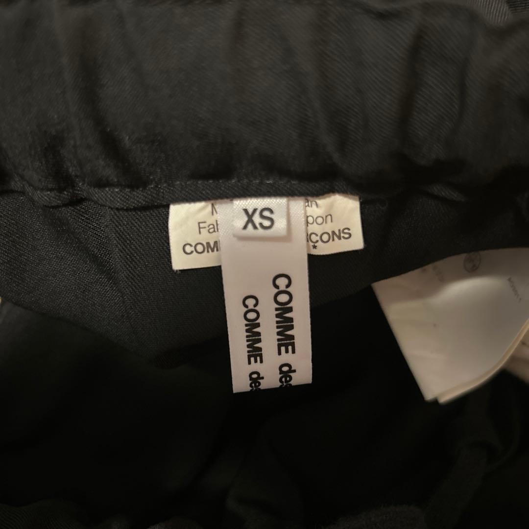 【値下げ】COMME des GARCONS　サルエルパンツ　レディース　XS黒
